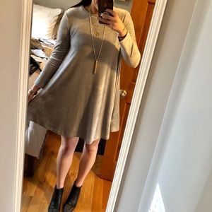 Lou & Grey Soft Grey Dress